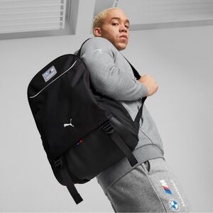 BMW M Motorsport Backpack - Puma Black - BMW ORIGINAL